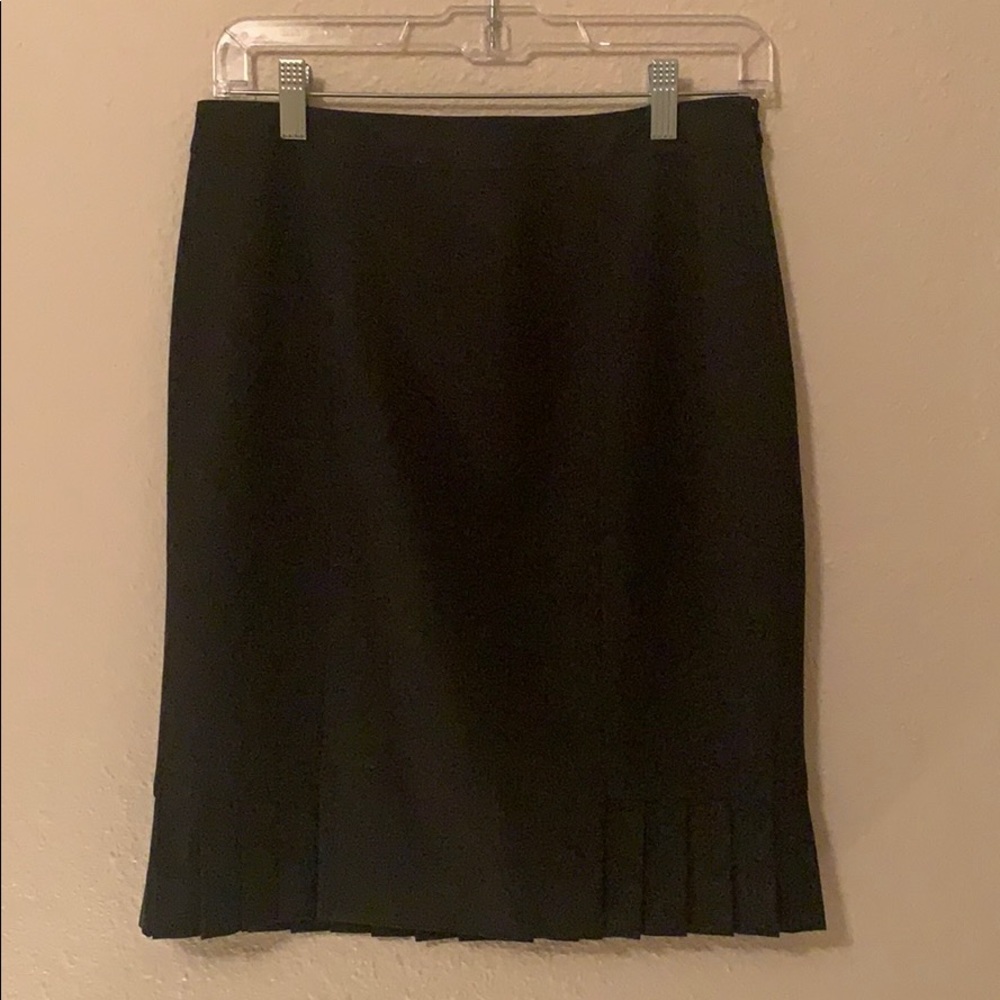 Charcoal grey pencil skirt